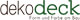 DekoTrim U-Abschlussprofil 2teilig 3,00m sheffield oak concrete Logo
