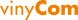vinyCom Sturzlaibungsprofil 280×55mm weiß 6m Logo