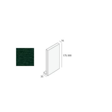 Hartschaumwinkel 175 x 35 x 16 tannengrün