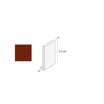 Hartschaumwinkel 175 x 35 x 16 rot