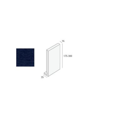 Hartschaumwinkel 175 x 35 x 16 stahlblau