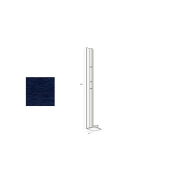 Zwischenverbindungsstück für Hartschaumwinkel 2323 stahlblau