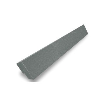 Außeneckverbinder für Hartschaumwinkel alux graualuminium 400mm