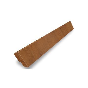 Außeneckverbinder für Hartschaumwinkel rustic cherry 400mm