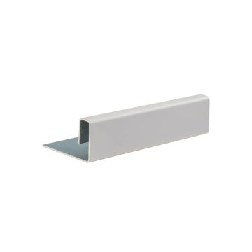 CEDRAL Lap Abschlussprofil Platingrau C05 3m
