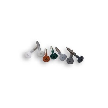 DRP Schraube 4,8x35mm Torx; Farbe: mahagoni RAL 8016