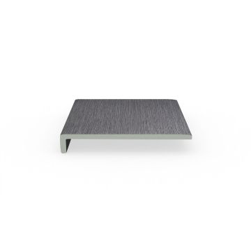 Dekoboard Winkelprofil 35/225mm zinc silver 3m