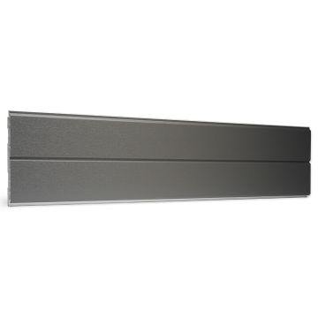 dekotop Verkleidungspaneel V1 quarzgrau genarbt 3m