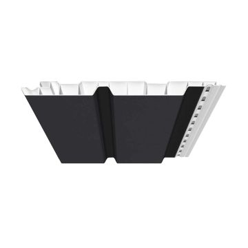 dekotop Dachkastenprofil U1-Rhombus anthrazitgrau ulti-matt 3m