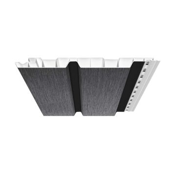 dekotop Dachkastenprofil U1-Rhombus zinc silver 3m