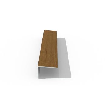 DekoDeck U-Profil einteilig ginger oak  3m