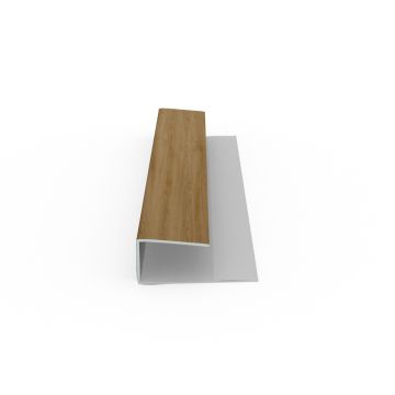 DekoDeck U-Profil einteilig turner oak malt 3m