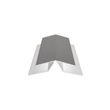 DekoDeck AE-Profil flexibel alux weißaluminium 3m