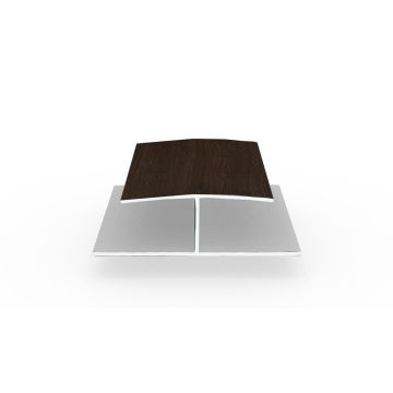 DekoDeck H-Profil einteilig amaranth oak 3m