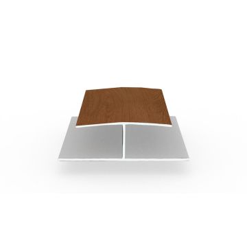 DekoDeck H-Profil einteilig cinnamon oak 3m