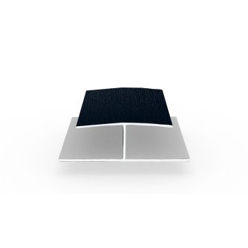 DekoDeck H-Profil einteilig stahlblau genarbt 3m