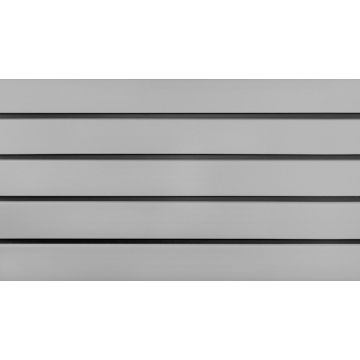 Rhombusleiste Kunststoff dekotrim 95 alux weißaluminium 3m