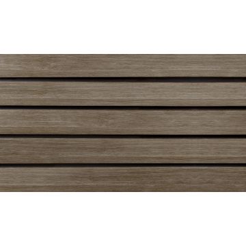 Rhombusfassade Kunststoff dekotrim 95 sheffield oak brown 3m