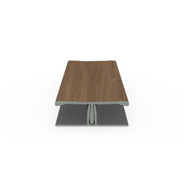 Dekotrim Verbindungsprofil 2-teilig 3m country teak