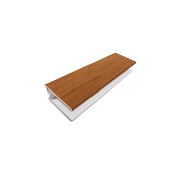 DekoTrim U-Abschlussprofil 2teilig 3,00m rustic cherry
