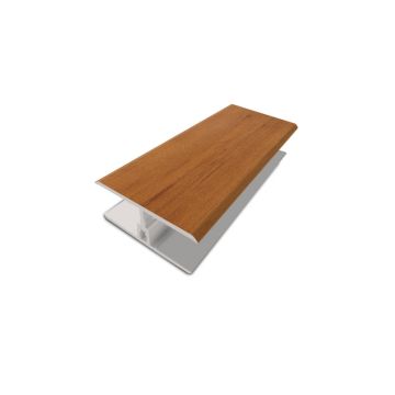 Dekotrim Verbindungsprofil 2-teilig 3m rustic cherry