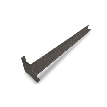 Inneneckverbinder für Hartschaumwinkel quarzgrau genarbt 400mm