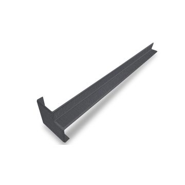Inneneckverbinder für Hartschaumwinkel basaltgrau genarbt 400mm