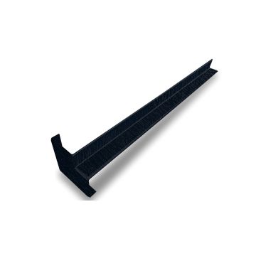 Inneneckverbinder für Hartschaumwinkel stahlblau genarbt 400mm