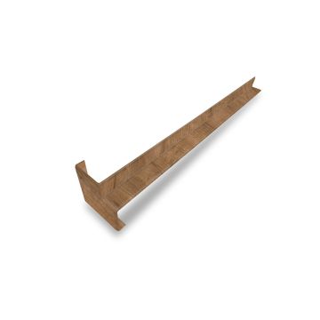 Inneneckverbinder für Hartschaumwinkel bonafacio oak 400mm