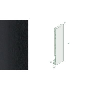 Keralit Dachrandpaneel 2825 schwarzgrün