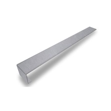 Stoßverbinder für Hartschaumwinkel methbrush aluminium 400mm