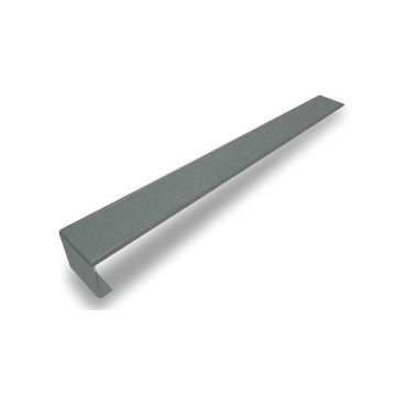Stoßverbinder für Hartschaumwinkel alux graualuminium 400mm
