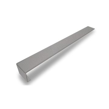 Stoßverbinder für Hartschaumwinkel alux weißaluminium 400mm