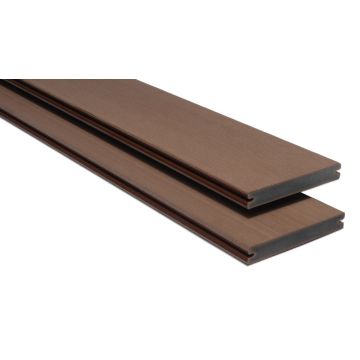 WPC Terrassendiele Twinson 9360 Character Massive walnussbraun 4m