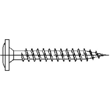 Fassadenschrauben V2A Torx 4×30mm