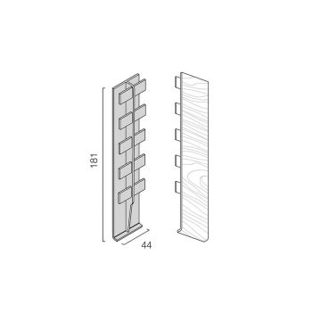 Stoßprofil J-201 creme