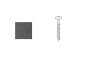 Edelstahlschraube mit farbigem Kopf DB 703 Alux