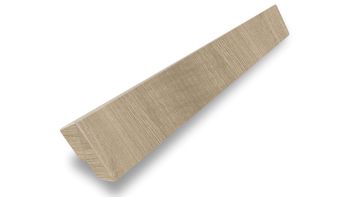 Außeneckverbinder für Hartschaumwinkel weissbach eiche 225mm