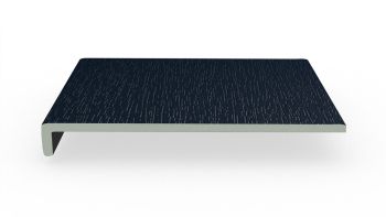 Dekoboard Winkelprofil 35/300mm stahlblau genarbt 3m