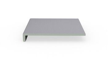 Dekoboard Winkelprofil 35/250mm lichtgrau genarbt 3m