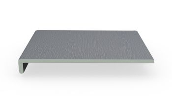Dekoboard Winkelprofil 35/300mm silbergrau genarbt 3m