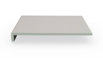 Dekoboard Winkelprofil 35/300mm weiß genarbt 3m