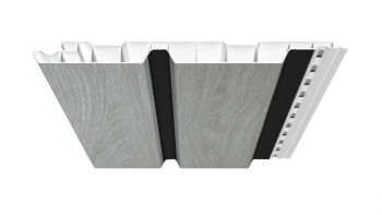 dekotop Dachkastenprofil U1-Rhombus pepper oak 3m