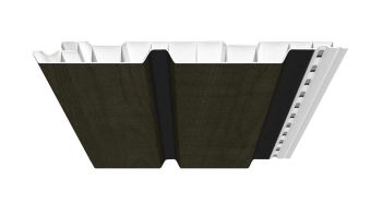 dekotop Dachkastenprofil U1-Rhombus schwarzeiche 3m