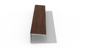DekoDeck U-Profil einteilig sheffield oak brown 3m