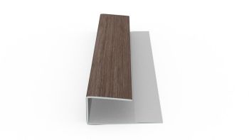 DekoDeck U-Profil einteilig sheffield oak grey 3m