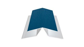 DekoDeck AE-Profil flexibel brilliantblau genarbt 3m