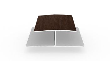 DekoDeck H-Profil einteilig santana oak rotbraun 3m