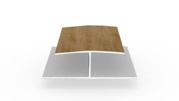 DekoDeck H-Profil einteilig turner oak malt 3m