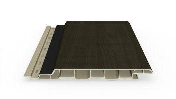Fassadenprofil Rhombus Dekotrim 150S schwarzeiche 3m